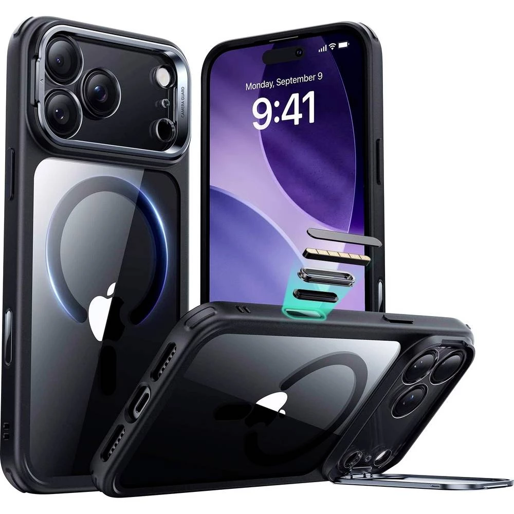 ESR torbica Apple iPhone 17 Pro crna, prozirna 1A86700301 slika