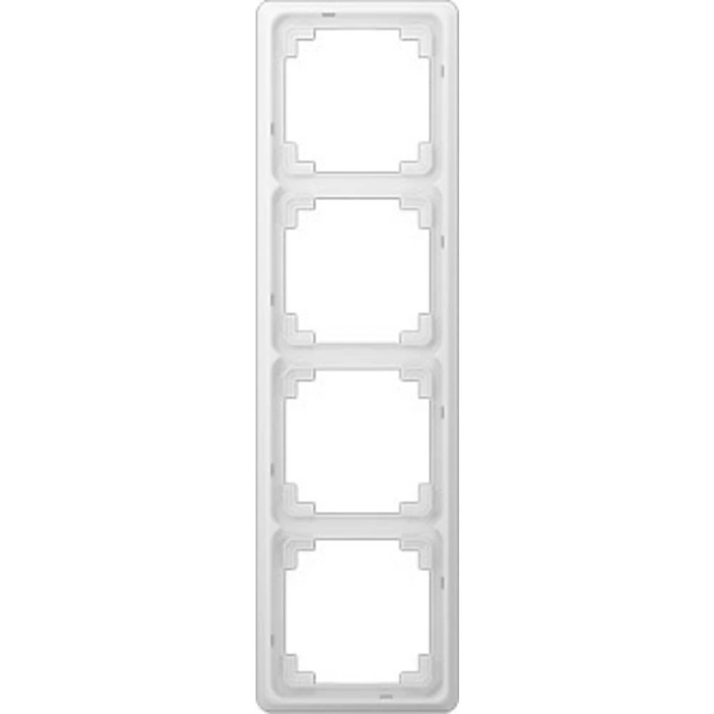 Jung 4-struki Okvir Poklopac Alpsko-bijela boja CDP584WW slika