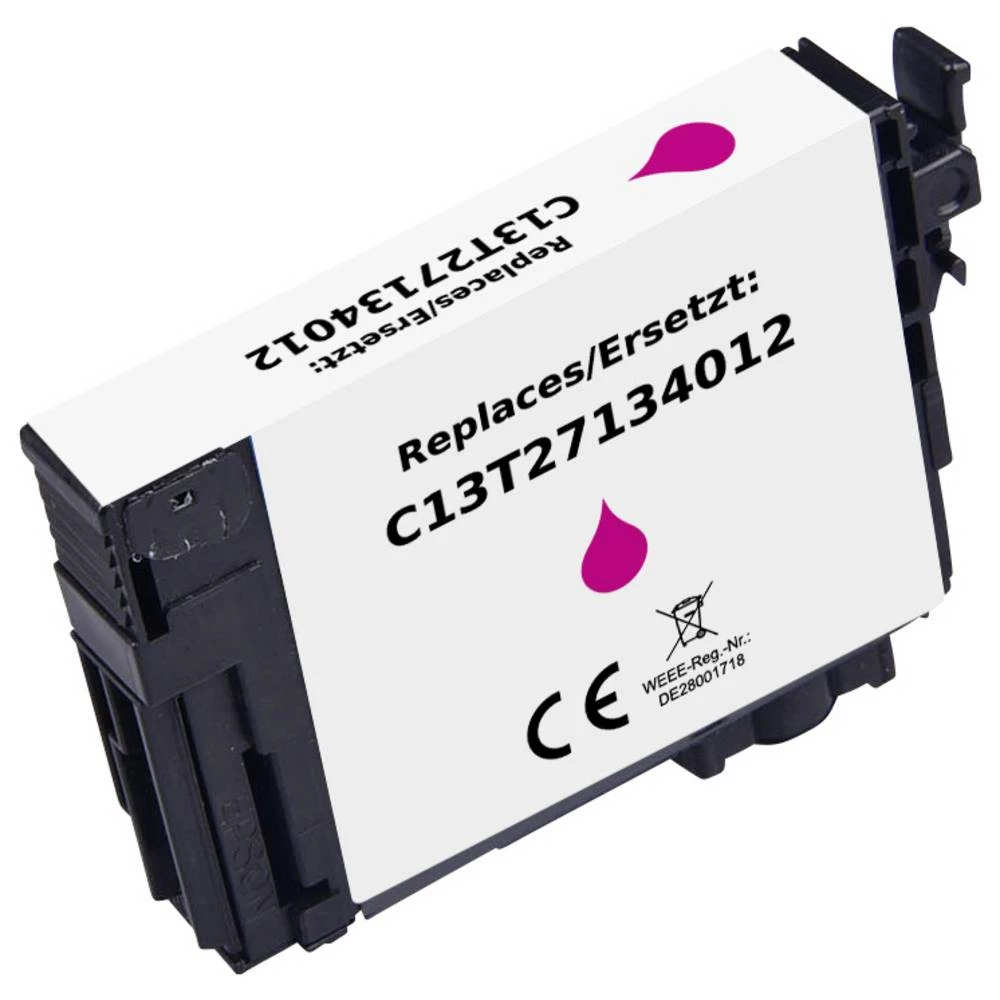 Renkforce tinta zamijenjen Epson T2713 27XL, C13T27134012 kompatibilan purpurno crven RF-ET2713XLM RF-6922902 slika