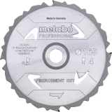 Metabo FIBERCEMENT CUT PROFESSIONAL 628289000 list kružne pile 165 x 20 x 1.6 mm Broj zubaca (po inču): 4 1 St.