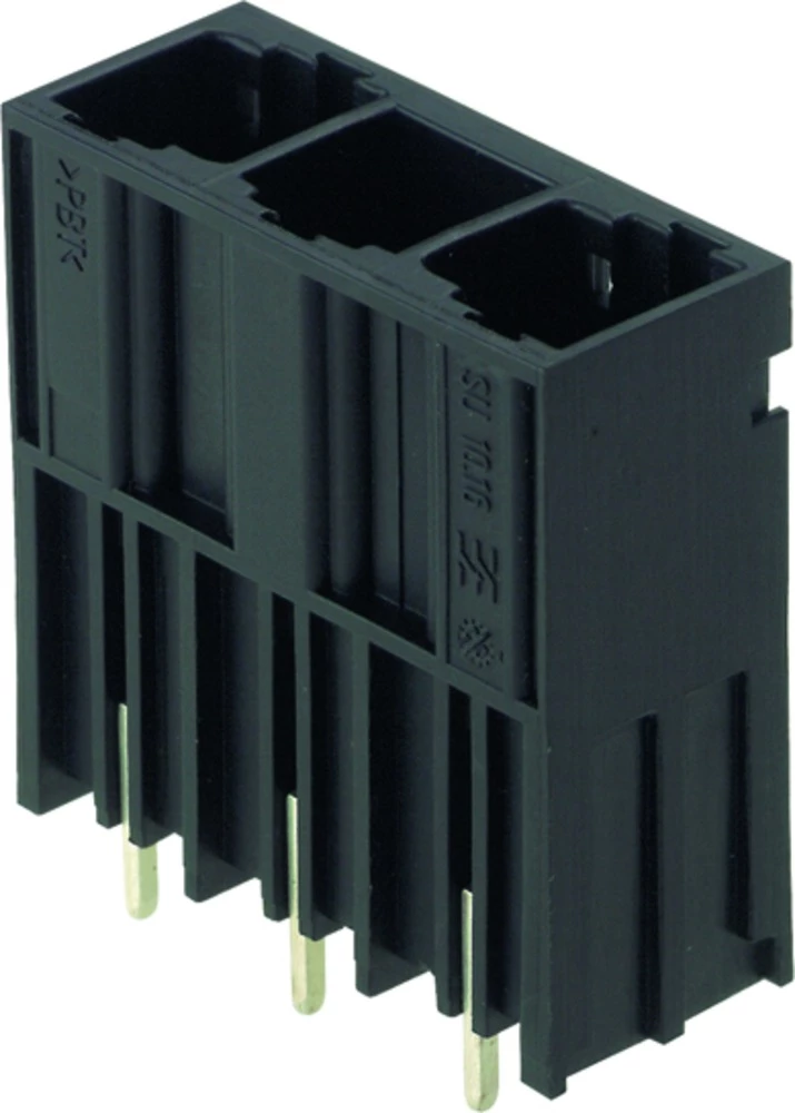 Utični konektor za tiskanu pločicu 1813460000 Weidmüller crna sadržaj: 20 komada slika