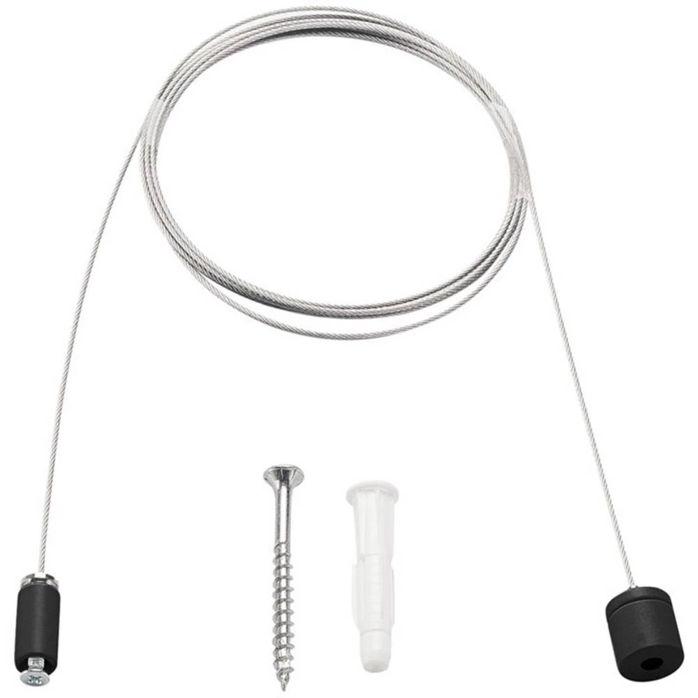 Visokonaponski sustav šina-komponente SLV D-Track 172200 Crna slika