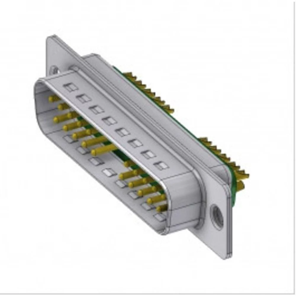 D-SUB utikač 180 ° Broj polova: 21 DELTRON SWISS 1 ST slika