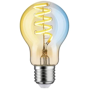 Žarulja sa žarnom niti 230 V Smart Home Zigbee 3.0 LED žarulja E27 600 lm 7,5 W podesiva bijela prigušiva zlatna Paulmann LED žarulja Energetska učinkovitost 2021: G (A - G) E27 7.5 W toplo bijel... slika