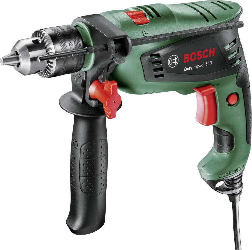 Bosch Home and Garden EasyImpact 540 1 brzina-Udarna bušilica 550 W Uklj. kofer slika