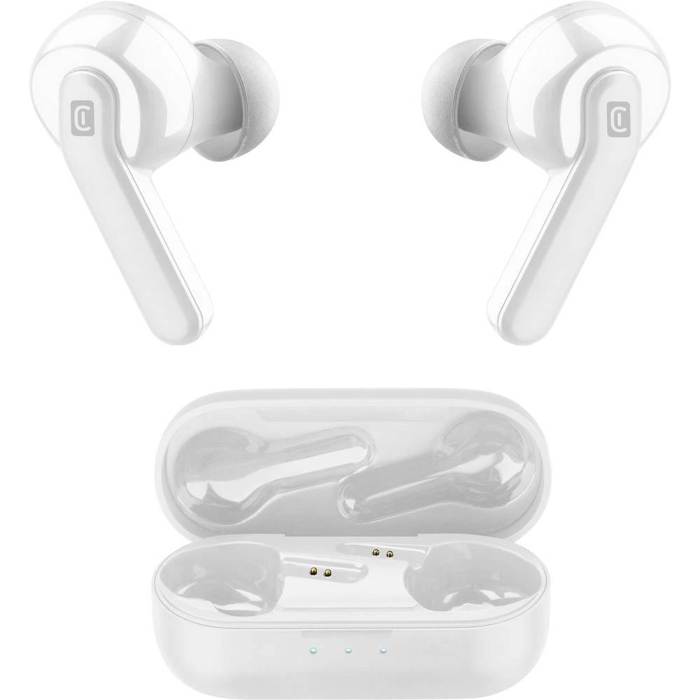 Cellularline        Bluetooth®    HiFi    in ear stereo-headset    u ušima    kontrola na dodir , kontrola glasnoće    bijela slika