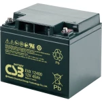 Olovni akumulator 12 V 40 Ah CSB Battery EVX 12400 EVX12400-I1 Olovno-koprenasti (Š x V x d) 197 x 170 x 165 mm M5 vijčani prikl
