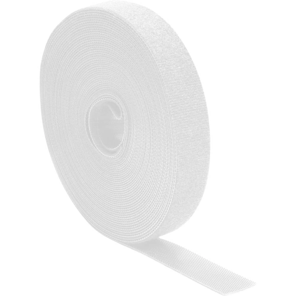 Quadrios 25CA516 prianjajuća traka za povezivanje grip i mekana vunena tkanina bijela Roba na metre slika