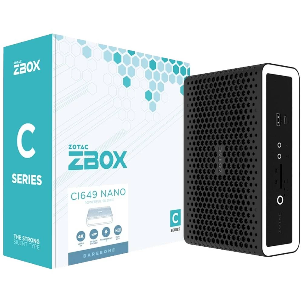 Zotac Barebone ZBOX CI649  Intel® Core™ i5 i5-1335U        ZBOX-CI649NANO-BE slika