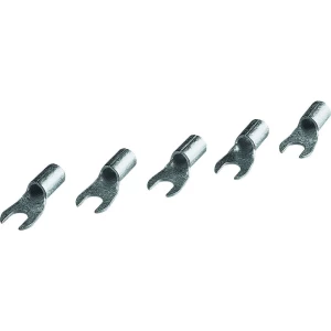 Helukabel 91553 viljuškasta kabelska stopica 6.00 mm² neizolirani srebrna 1 St. slika