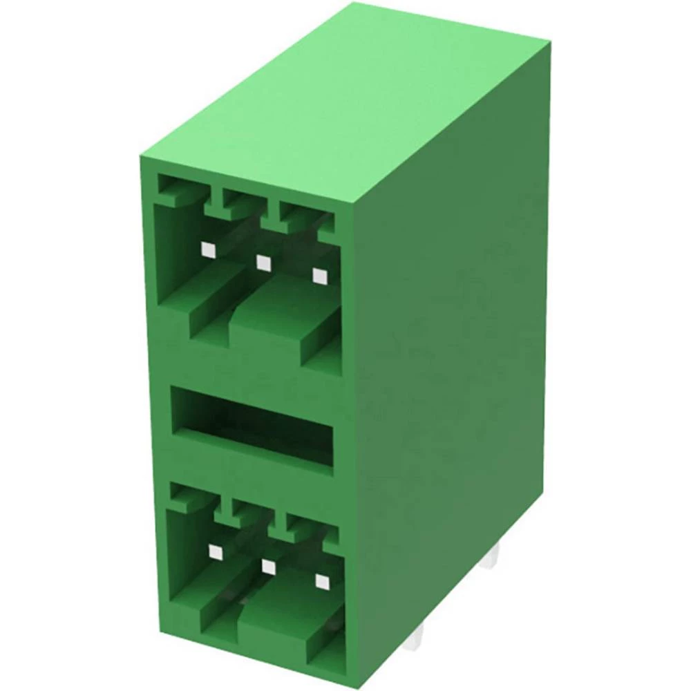 Degson Kućište utičnice za tiskanu pločicu 15EDGRH Ukupan broj polova 10 Raster: 2.50 mm 15EDGRH-2.5-10P-14-00AH 100 ST slika