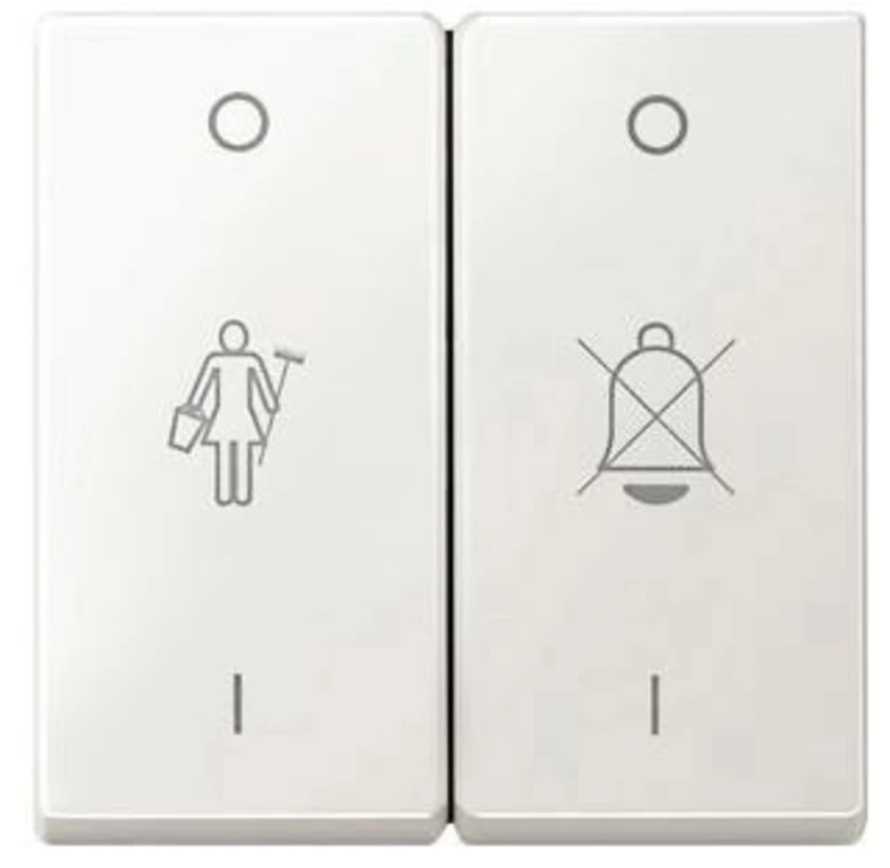 Merten Poklopac Izmjenični prekidač Sustav M Krem-bijela 435644 slika