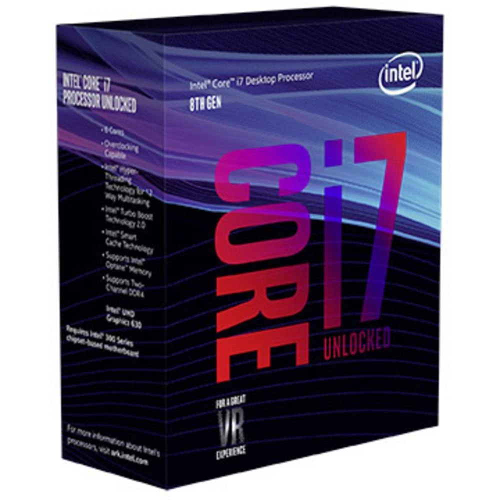 Procesor (CPU) WOF Intel Core i7 i7-8700K 6 x 3.7 GHz Hexa Core Baza: Intel&reg; 1151v2 95 W slika