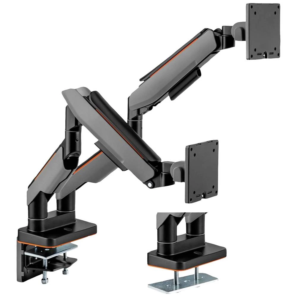 Roline 17031109 2-struki  stolni nosač za monitor 43,2 cm (17") - 88,9 cm (35") podesiv po visini slika