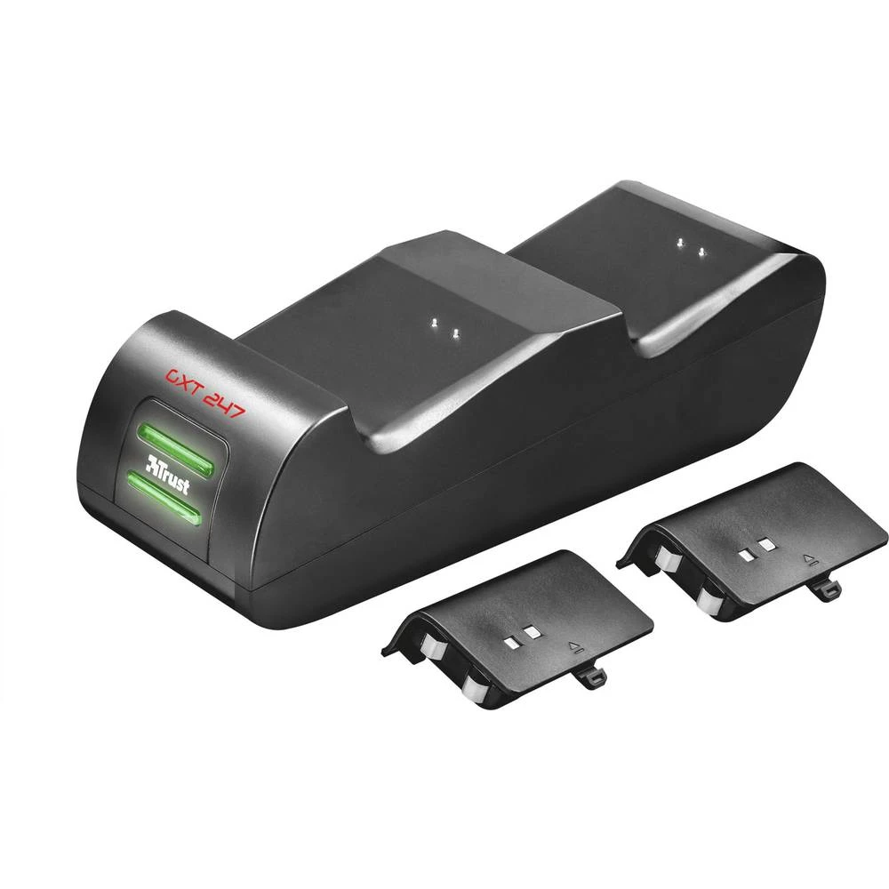 Stanica za punjenje upravljača Xbox One Trust GXT 247 Duo Charging Dock slika