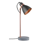 Stolna svjetiljka LED E27 20 W Paulmann Neordic Orm Betonsko-siva boja, Bakrena