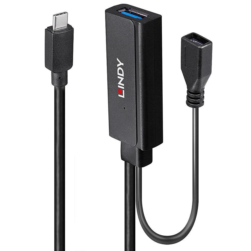 LINDY 43352 2 ulaza USB-C® (3.2 gen. 2) čvorište s više priključaka crna slika