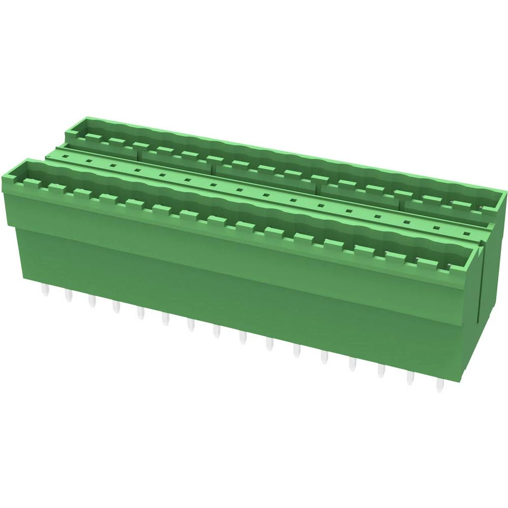 Degson Kućište utiča za tiskanu pločicu Ukupan broj polova 24 Raster: 5 mm 2EDGVH-5.0-24P-14-00A(H) 90 ST slika