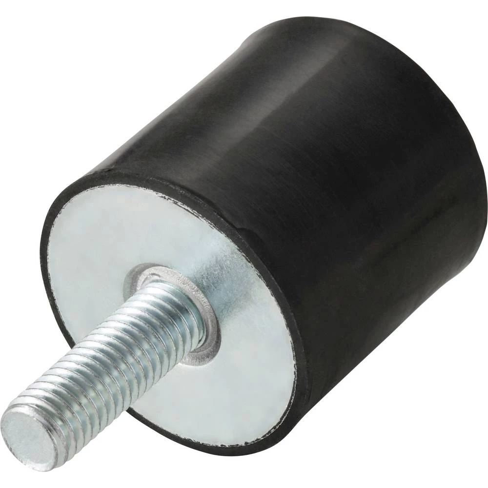 TRU COMPONENTS gumeni amortizer TC-NT40-40-43A Čvrstoća (detalji) 43 Shore A Maksimalni statički teret 60 kg slika