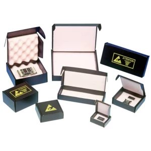 Antistat ESD kutija (D x Š x V) 100 x 100 x 38 mm   026-0062 slika