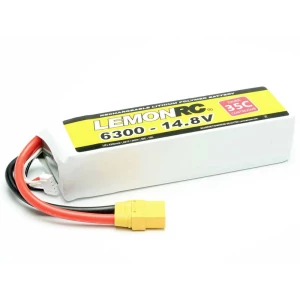 LemonRC lipo akumulatorski paket za modele 14.8 V 6300 mAh Broj ćelija: 4 35 C softcase XT90 slika