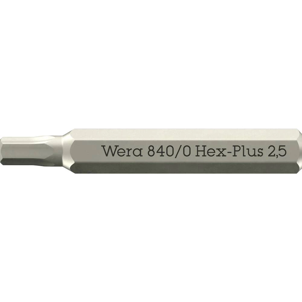 Wera 840 Micro šestrubni bit 2.5 mm 1 kom. slika