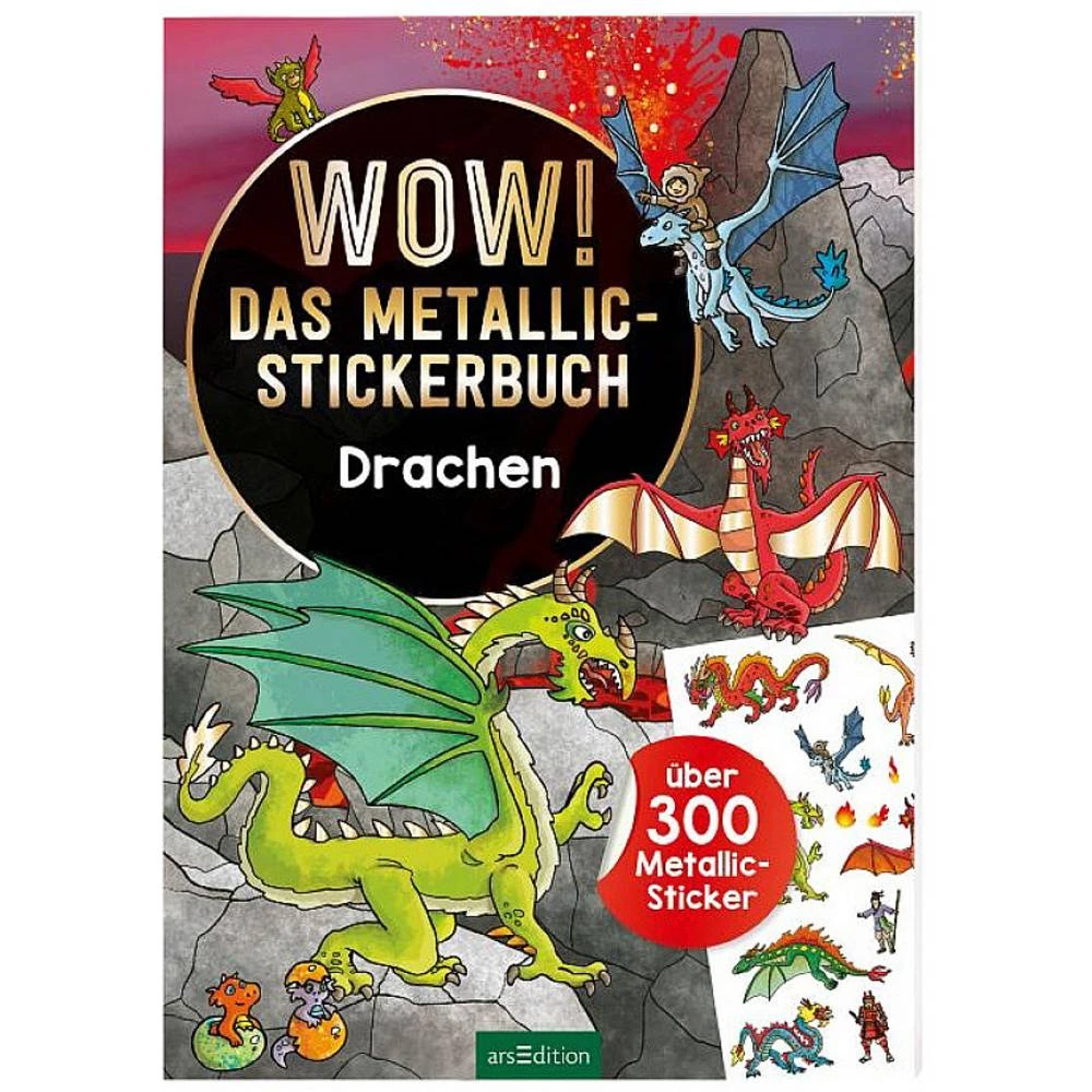 Vedes Vau! Metalna knjiga naljepnica - zmaj 133699 slika