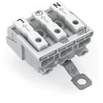 mrežna priključna stezaljka kruti: 0.5-1.5 mm² Broj polova (broj): 3 WAGO 294-4413 500 St. bijela