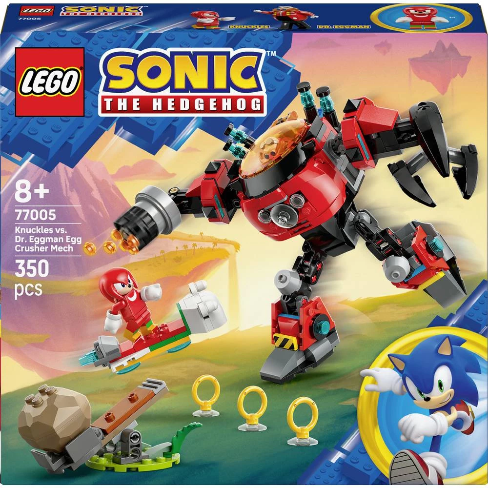 77005 LEGO® Sonic the Hedgehog Knuckles protiv Dr. Eggmanovog robota za drobljenje jaja slika
