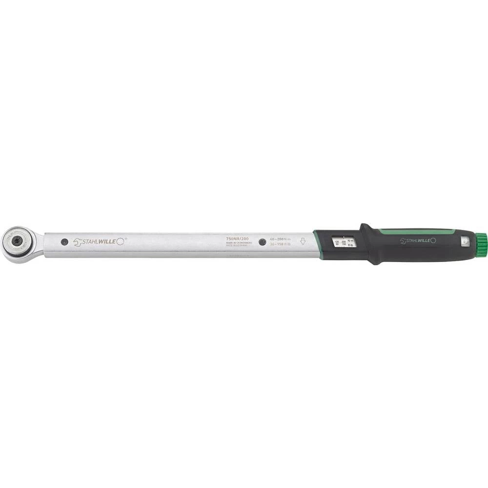 Stahlwille 750NR/200 50021004 momentni ključ za alate za pričvršćivanje, s račnom 1/2" (12.5 mm) 40 - 200 Nm slika