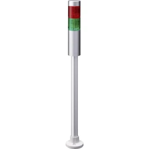 Signalni toranj LED Patlite LR4-202PJNU-RG Crvena, Zelena Crvena, Zelena Žmigavac, Stalno svjetlo, Stalni ton, Jedan ton, Više t slika