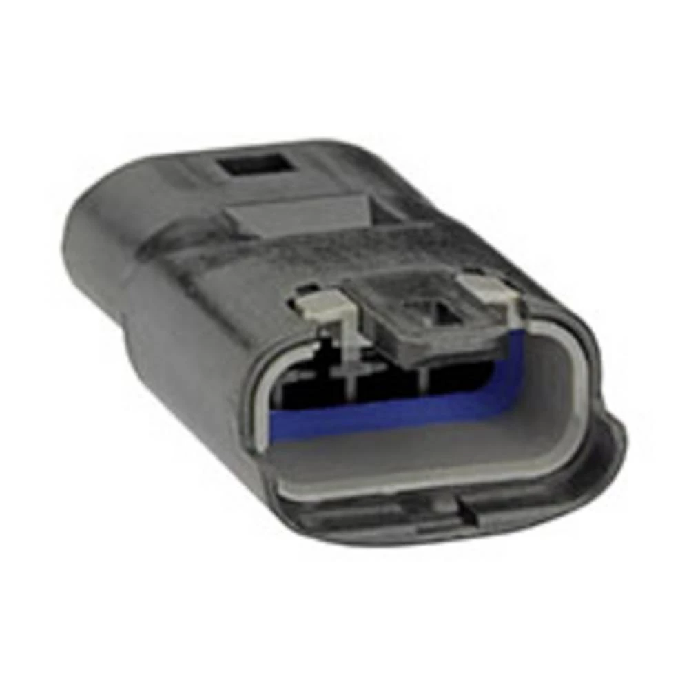 Molex 522660311 Mizu-P25 2.50mm Pitch Waterproof Wire-to-Wire Plug Housing, 3 Circuits,Black slika