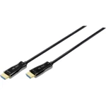 Digitus Glasfaser / HDMI video priključni kabel [1x muški konektor HDMI - 1x muški konektor HDMI] 20.00 m crna