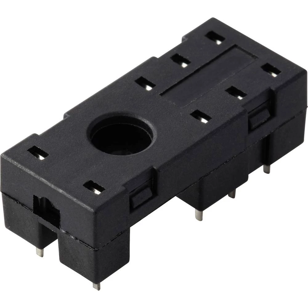 TRU COMPONENTS TC-10580788 podnožje releja 300 V/AC (D x Š x V) 30.2 x 13 x 9.4 mm kom. slika