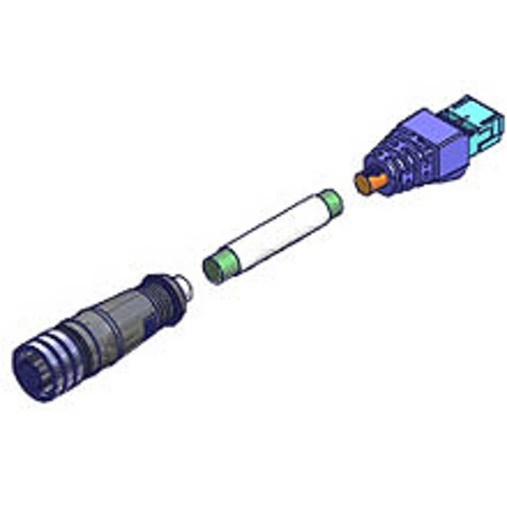 Molex 1201080010 Micro-Change (M12) to RJ-45 Double-Ended Cordset, 4 Poles, Female (Straight) to Male RJ-45, 1.0m (3.28') slika