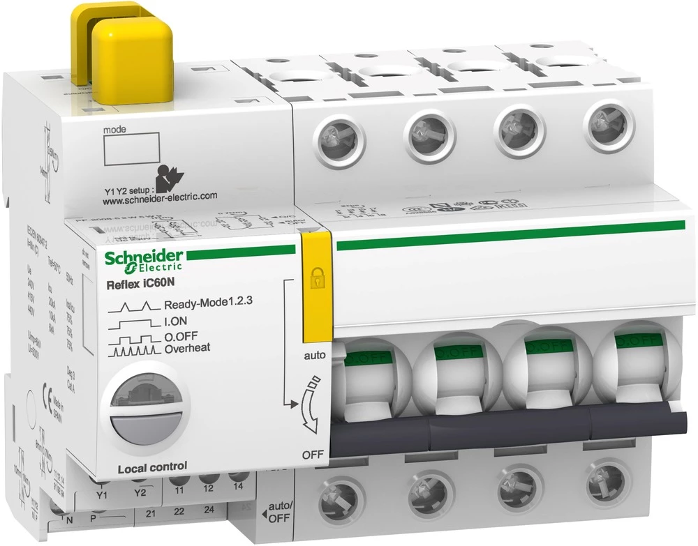 Zaštitna sklopka za vodove 10 A 230 V Schneider Electric A9C63410 slika