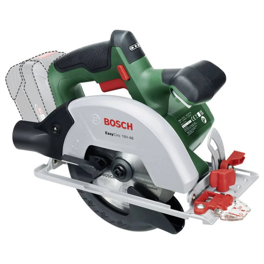 Bosch Home and Garden EasyCirc 18V-48 akumulatorska kružna pila Dubina reza maks. (90°) 90 mm 18 V slika