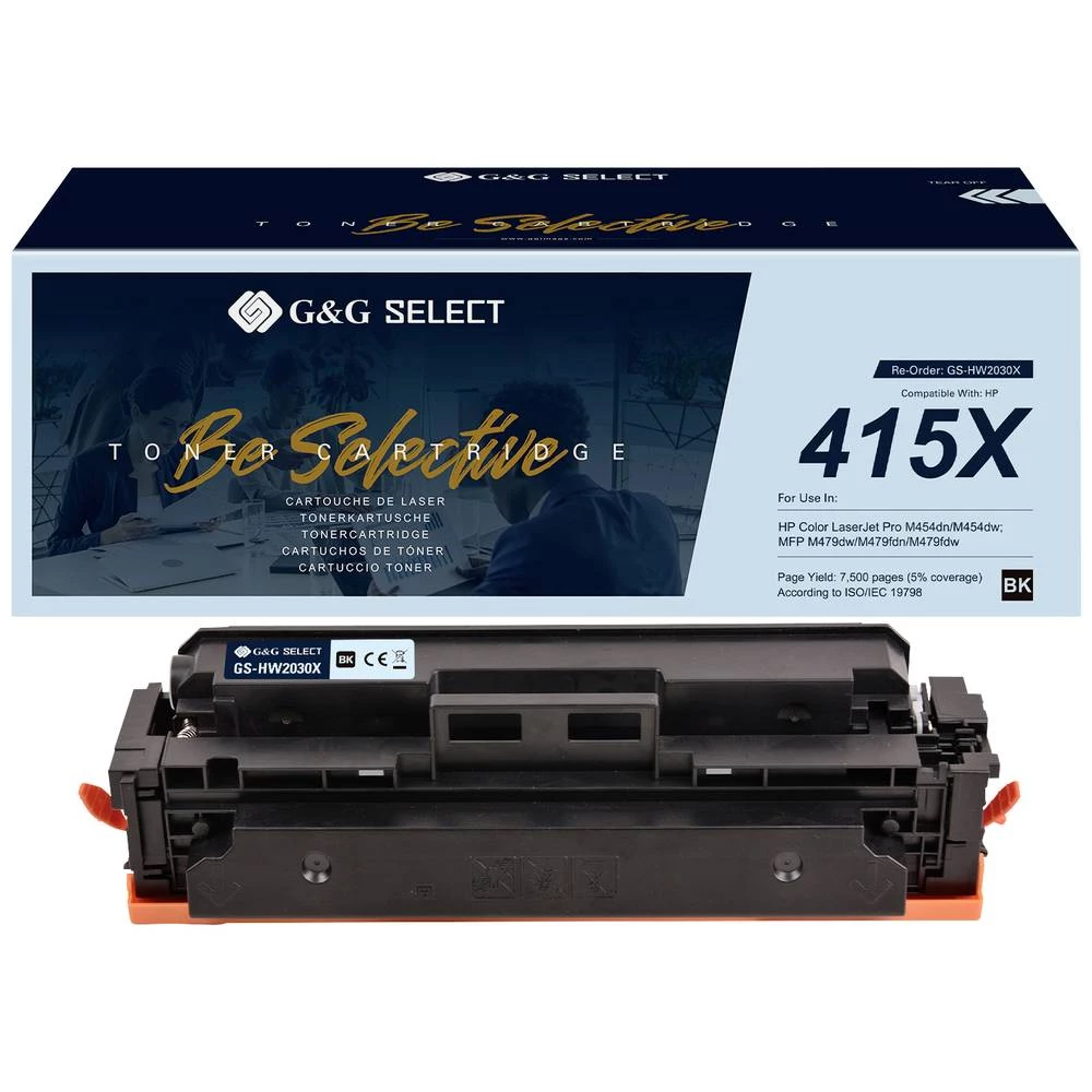 G&G toner zamijenjen HP 415X kompatibilan crn W2030X GS-HW2030X(415X) slika
