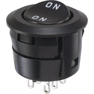 Miyama 706037 ozibni prekidač DS-059F-ON 250 V/AC 3 A 2 x on/on zadržava položaj 1 St. slika