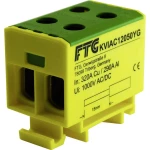 Blok stezaljka Žuto-zelena 1-polni 50 mm² 320 A, 290 A Vrsta provodnika = PE FTG Friedrich Göhringer KVIAC12050YG