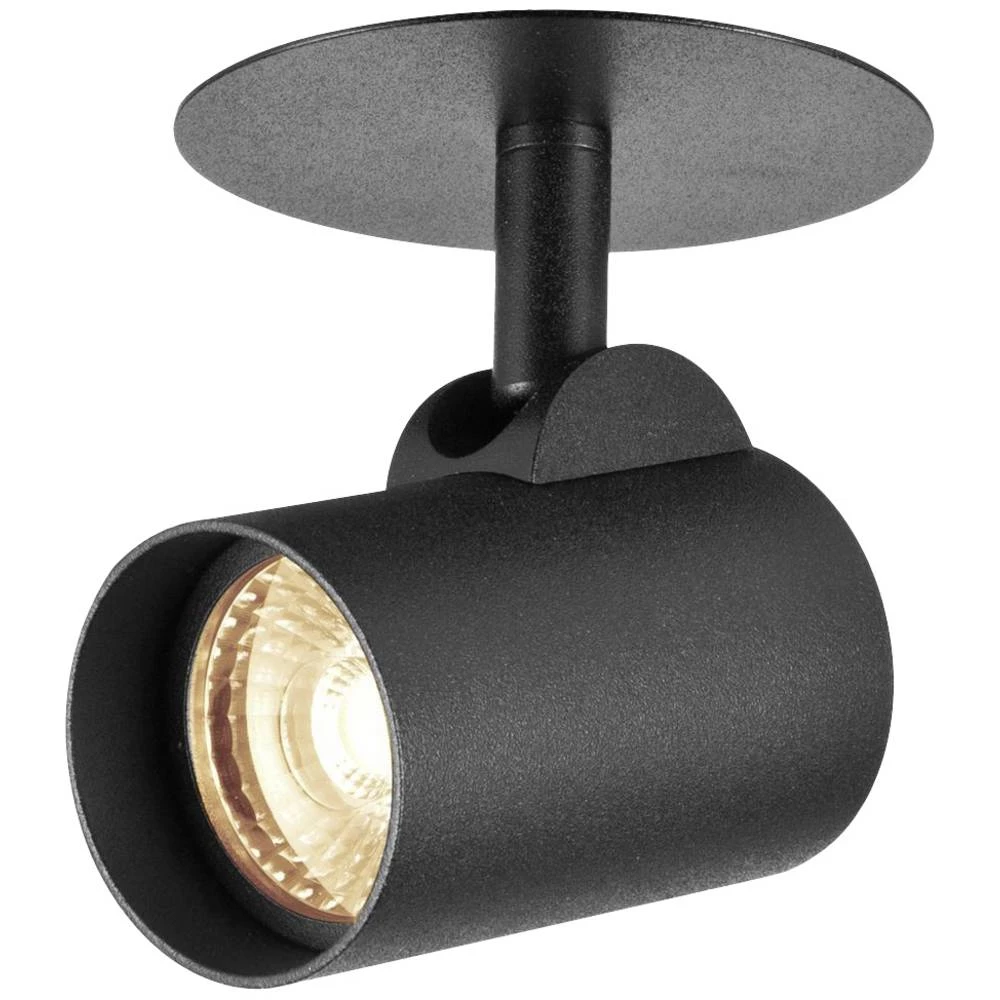 SLV HELIA 156530 LED ugradna svjetiljka    toplo bijela crna slika