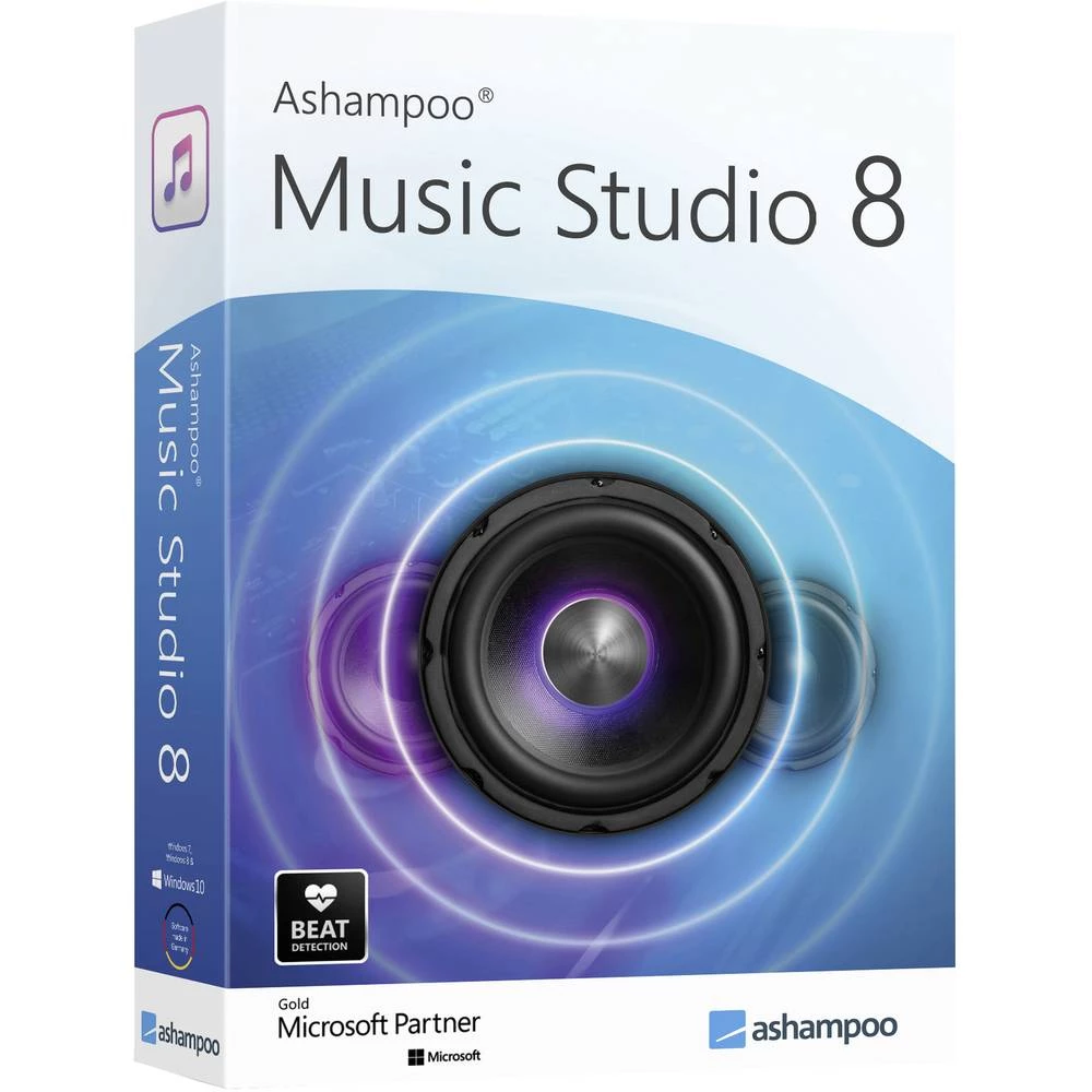 Ashampoo Music Studio 8 puna verzija 1 licenca Windows softver za glazbu slika