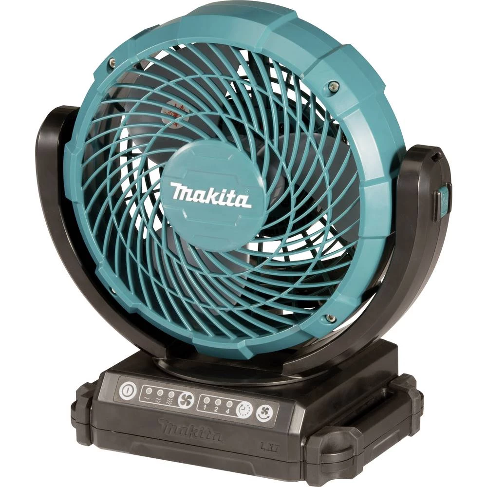 Podni ventilator Makita Crna, Tirkizna slika
