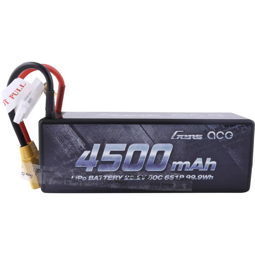 LiPo akumulatorski paket za modele 22.2 V 4500 mAh Broj ćelija: 6 60 C Gens ace Kutija tvrda XT90 slika