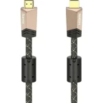 Hama    HDMI    priključni kabel    1.5 m    00205025        smeđa boja    [1x UK utikač - 1x muški konektor HDMI]