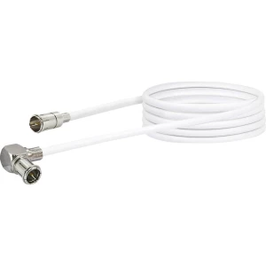 Antene Priključni kabel [1x Brzi muški konektor F - 1x Mini-DAT utikač] 1.50 m 90 dB Bijela Schwaiger slika