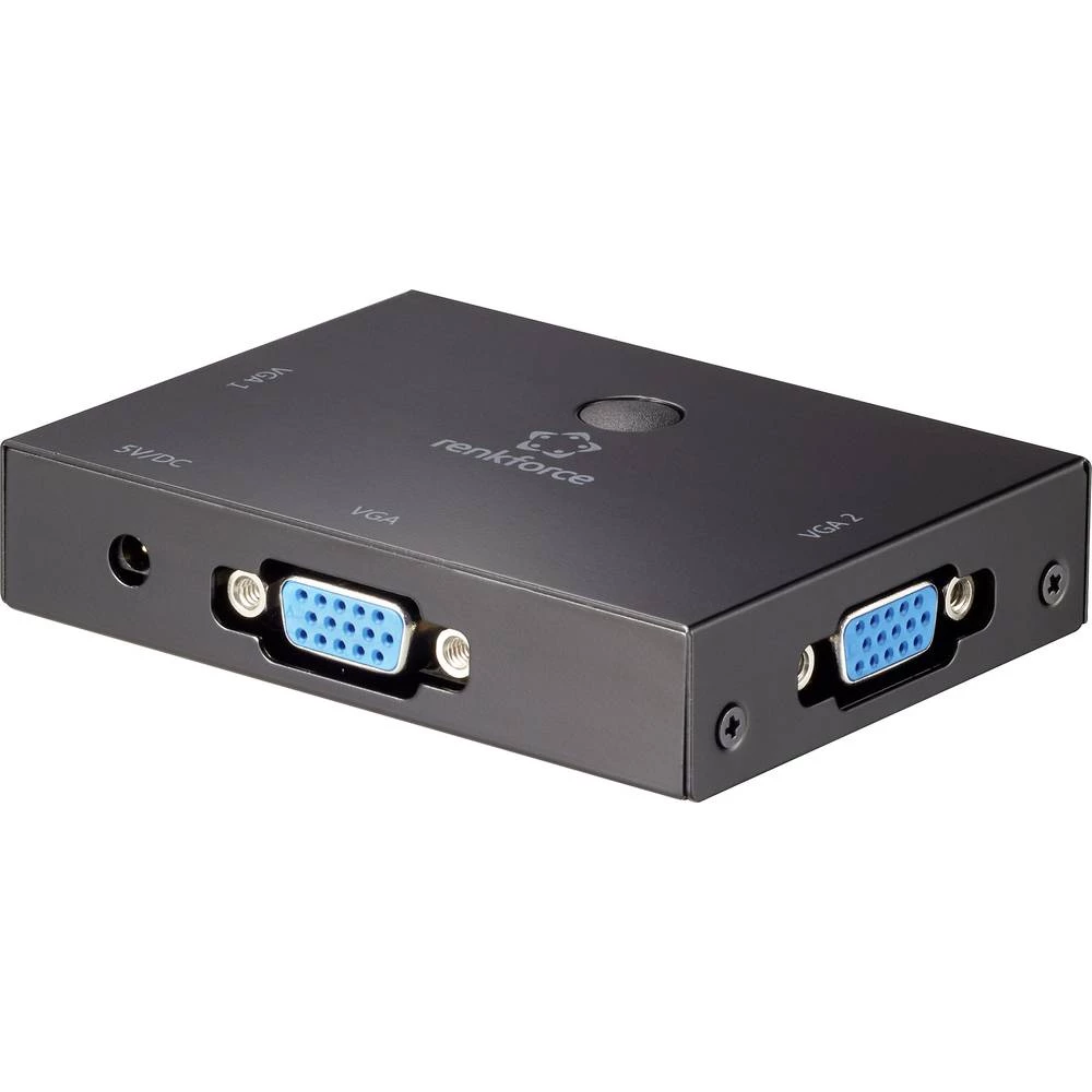 2 ulaza VGA prekidač Renkforce Dvosmjerno korištenje 1920 x 1080 piksel slika