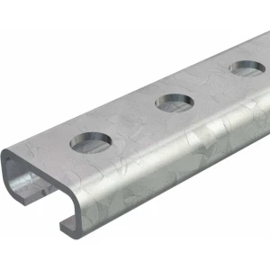 OBO Bettermann 1109525 Dodatna oprema za montažu (D x Š x V) 2000 x 27 x 12.5 mm 10 ST Metalna slika