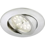LED ugradna svjetiljka 5 W Toplo-bijela Briloner 7209-019 Aluminij boja