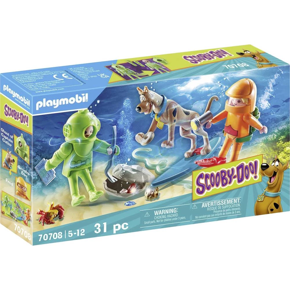 Playmobil® SCOOBY-DOO! Pustolovina s duhom kapetana Cutlera 70708 slika